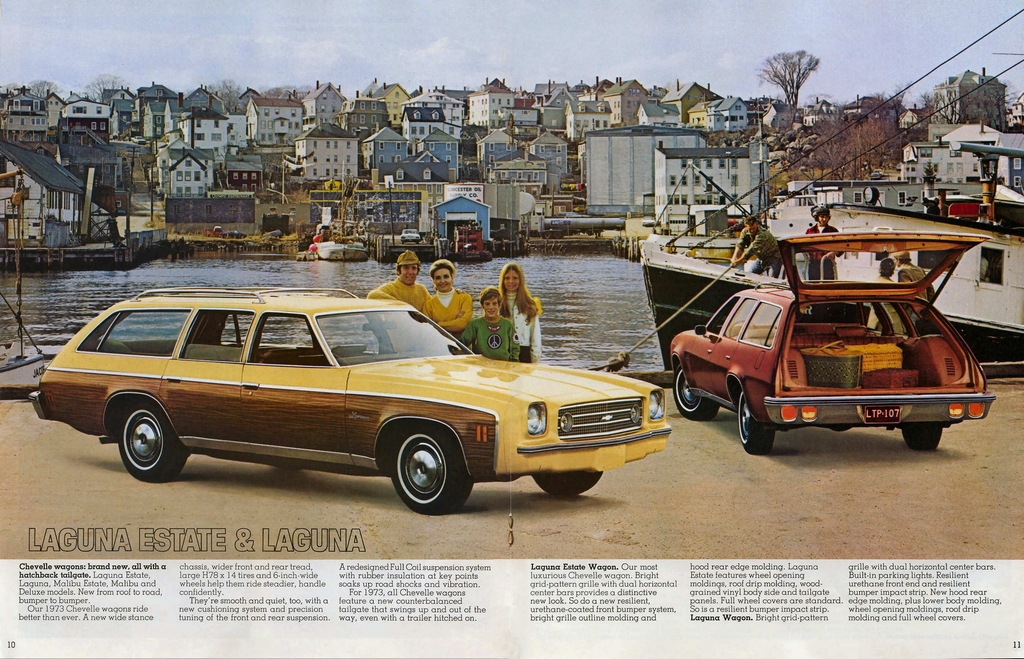 1973 Chevrolet Wagons Brochure Page 5